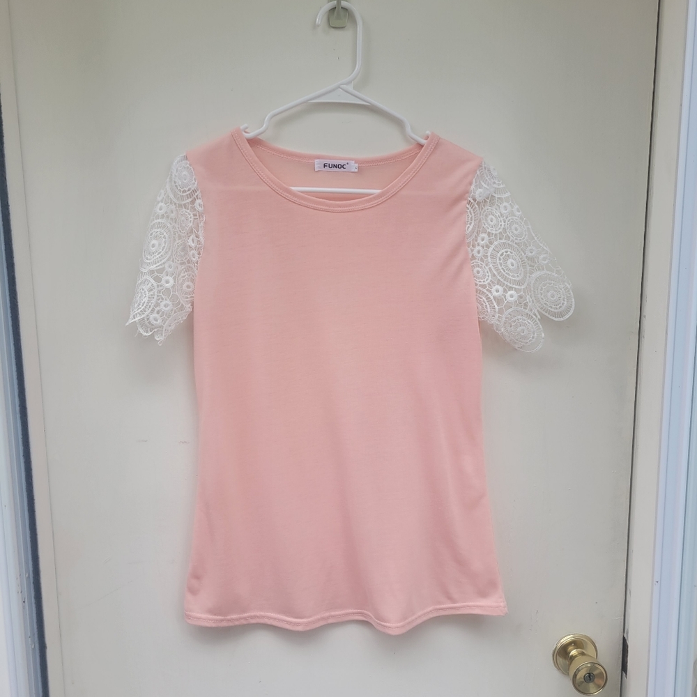 Funoc small pink top